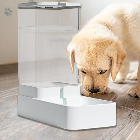 Automatic Food and Water Dispenser for Dogs, Cats - Automatic Cat Feeder | Without Electricity, Travel Feeder Cat Water Dispenser | For Small, Medium and Large Pets Automatic Food and Water Dispenser for Dogs, Cats - Automatic Cat Feeder | Without Electricity, Travel Feeder Cat Water Dispenser | For Small, Medium and Large Pets