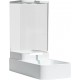 Automatic Food and Water Dispenser for Dogs, Cats - Automatic Cat Feeder | Without Electricity, Travel Feeder Cat Water Dispenser | For Small, Medium and Large Pets Automatic Food and Water Dispenser for Dogs, Cats - Automatic Cat Feeder | Without Electricity, Travel Feeder Cat Water Dispenser | For Small, Medium and Large Pets