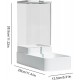 Automatic Food and Water Dispenser for Dogs, Cats - Automatic Cat Feeder | Without Electricity, Travel Feeder Cat Water Dispenser | For Small, Medium and Large Pets Automatic Food and Water Dispenser for Dogs, Cats - Automatic Cat Feeder | Without Electricity, Travel Feeder Cat Water Dispenser | For Small, Medium and Large Pets