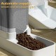 Automatic Food and Water Dispenser for Dogs, Cats - Automatic Cat Feeder | Without Electricity, Travel Feeder Cat Water Dispenser | For Small, Medium and Large Pets Automatic Food and Water Dispenser for Dogs, Cats - Automatic Cat Feeder | Without Electricity, Travel Feeder Cat Water Dispenser | For Small, Medium and Large Pets