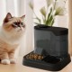 Automatic Food and Water Dispenser for Dogs, Cats, 2-in-1 Feeder and Water Dispenser, Gravity Cat Food, Automatic Cat Food, Water Dispenser for Small, Medium Pets Automatic Food and Water Dispenser for Dogs, Cats, 2-in-1 Feeder and Water Dispenser, Gravity Cat Food, Automatic Cat Food, Water Dispenser for Small, Medium Pets