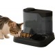 Automatic Food and Water Dispenser for Dogs, Cats, 2-in-1 Feeder and Water Dispenser, Gravity Cat Food, Automatic Cat Food, Water Dispenser for Small, Medium Pets Automatic Food and Water Dispenser for Dogs, Cats, 2-in-1 Feeder and Water Dispenser, Gravity Cat Food, Automatic Cat Food, Water Dispenser for Small, Medium Pets