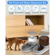 Automatic Food and Water Dispenser for Dogs, Cats, Feeders and Water Dispensers, 2 x 3.8 L, Feeder for Small, Medium and Large Pets, Puppies, Kittens, Grey Automatic Food and Water Dispenser for Dogs, Cats, Feeders and Water Dispensers, 2 x 3.8 L, Feeder for Small, Medium and Large Pets, Puppies, Kittens, Grey