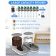 Automatic Food and Water Dispenser for Dogs, Cats, Feeders and Water Dispensers, 2 x 3.8 L, Feeder for Small, Medium and Large Pets, Puppies, Kittens, Grey Automatic Food and Water Dispenser for Dogs, Cats, Feeders and Water Dispensers, 2 x 3.8 L, Feeder for Small, Medium and Large Pets, Puppies, Kittens, Grey