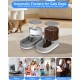 Automatic Food and Water Dispenser for Dogs, Cats, Feeders and Water Dispensers, 2 x 3.8 L, Feeder for Small, Medium and Large Pets, Puppies, Kittens, Grey Automatic Food and Water Dispenser for Dogs, Cats, Feeders and Water Dispensers, 2 x 3.8 L, Feeder for Small, Medium and Large Pets, Puppies, Kittens, Grey