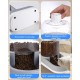 Automatic Food and Water Dispenser for Dogs, Cats, Feeders and Water Dispensers, 2 x 3.8 L, Feeder for Small, Medium and Large Pets, Puppies, Kittens, Grey Automatic Food and Water Dispenser for Dogs, Cats, Feeders and Water Dispensers, 2 x 3.8 L, Feeder for Small, Medium and Large Pets, Puppies, Kittens, Grey