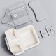 Automatic Pet Feeder 800 ml Adjustable Outlet Feeder Power-Free Suitable for Small Animal Cages Rabbit Hutch Rabbit Cat Puppy Guinea Pig Chinchilla Bird (Grey) Automatic Pet Feeder 800 ml Adjustable Outlet Feeder Power-Free Suitable for Small Animal Cages Rabbit Hutch Rabbit Cat Puppy Guinea Pig Chinchilla Bird (Grey)