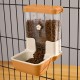 Automatic Pet Feeder 800 ml Adjustable Outlet Feeder Power-Free Suitable for Small Animal Cages Rabbit Hutch Rabbit Cat Puppy Guinea Pig Chinchilla Bird (Grey) Automatic Pet Feeder 800 ml Adjustable Outlet Feeder Power-Free Suitable for Small Animal Cages Rabbit Hutch Rabbit Cat Puppy Guinea Pig Chinchilla Bird (Grey)