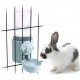 Automatic Rabbit and Small Animal Feeder - Food and Water Bowl with Lid - Ideal for Ferrets, Cats, Birds Automatic Rabbit and Small Animal Feeder - Food and Water Bowl with Lid - Ideal for Ferrets, Cats, Birds