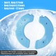 Auveach Automatic Cat Wet Food Automatic Feeder with 2 Ice Packs/Intelligent Timer, 6 Meals Automatic Feeder with Protect Paws / Cover Design Auveach Automatic Cat Wet Food Automatic Feeder with 2 Ice Packs/Intelligent Timer, 6 Meals Automatic Feeder with Protect Paws / Cover Design
