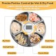 Auveach Automatic Cat Wet Food Automatic Feeder with 2 Ice Packs/Intelligent Timer, 6 Meals Automatic Feeder with Protect Paws / Cover Design Auveach Automatic Cat Wet Food Automatic Feeder with 2 Ice Packs/Intelligent Timer, 6 Meals Automatic Feeder with Protect Paws / Cover Design