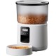 BEMOONY 5L Automatic Cat Feeder with Programmable Timer, 1-6 Meals a Day, Cat Feeder with Press Lid and 10s Recording Function (Black)