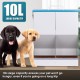 BREUAILY Automatic Cat Feeder for 2 Cats, 10 L Automatic Feeder, Cat Dry Food with Double Funnel, Gravity Cat Feeder for Small Dogs, Cats BREUAILY Automatic Cat Feeder for 2 Cats, 10 L Automatic Feeder, Cat Dry Food with Double Funnel, Gravity Cat Feeder for Small Dogs, Cats