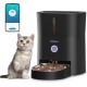 Balimo Automatic Cat Feeder 2.4G WiFi, Cat Food Automatic 3L, Cat Feeder with Night Light and Stainless Steel Bowl, Automatic Feeder, 1 to 10 Meals, Suitable for Dogs and Cats, Black Balimo Automatic Cat Feeder 2.4G WiFi, Cat Food Automatic 3L, Cat Feeder with Night Light and Stainless Steel Bowl, Automatic Feeder, 1 to 10 Meals, Suitable for Dogs and Cats, Black