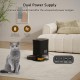 Balimo Automatic Cat Feeder 2.4G WiFi, Cat Food Automatic 3L, Cat Feeder with Night Light and Stainless Steel Bowl, Automatic Feeder, 1 to 10 Meals, Suitable for Dogs and Cats, Black Balimo Automatic Cat Feeder 2.4G WiFi, Cat Food Automatic 3L, Cat Feeder with Night Light and Stainless Steel Bowl, Automatic Feeder, 1 to 10 Meals, Suitable for Dogs and Cats, Black