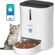 Balimo Automatic Cat Feeder 3L, Cat Food Automatic with Programmable Timer, Automatic Feeder Dogs with Night Light, Fresh Lock Technology, Stainless Steel Bowl, 1 to 6 Meals a Day, White Balimo Automatic Cat Feeder 3L, Cat Food Automatic with Programmable Timer, Automatic Feeder Dogs with Night Light, Fresh Lock Technology, Stainless Steel Bowl, 1 to 6 Meals a Day, White