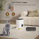 Balimo Automatic Cat Feeder 3L, Cat Food Automatic with Programmable Timer, Automatic Feeder Dogs with Night Light, Fresh Lock Technology, Stainless Steel Bowl, 1 to 6 Meals a Day, White Balimo Automatic Cat Feeder 3L, Cat Food Automatic with Programmable Timer, Automatic Feeder Dogs with Night Light, Fresh Lock Technology, Stainless Steel Bowl, 1 to 6 Meals a Day, White
