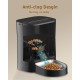 Balimo Automatic Cat Feeder 3L, Cat Food Automatic with Programmable Timer, Automatic Feeder Dogs with Night Light, Fresh Lock Technology, Stainless Steel Bowl, 1 to 6 Meals a Day, White Balimo Automatic Cat Feeder 3L, Cat Food Automatic with Programmable Timer, Automatic Feeder Dogs with Night Light, Fresh Lock Technology, Stainless Steel Bowl, 1 to 6 Meals a Day, White