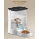 Balimo Automatic Cat Feeder 3L, Cat Food Automatic with Programmable Timer, Automatic Feeder Dogs with Night Light, Fresh Lock Technology, Stainless Steel Bowl, 1 to 6 Meals a Day, White Balimo Automatic Cat Feeder 3L, Cat Food Automatic with Programmable Timer, Automatic Feeder Dogs with Night Light, Fresh Lock Technology, Stainless Steel Bowl, 1 to 6 Meals a Day, White