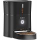 Balimo Automatic Cat Feeder 3L, Cat Food Automatic with Programmable Timer, Automatic Feeder Dogs with Night Light, Fresh Lock Technology, Stainless Steel Bowl, 1 to 6 Meals a Day, Black