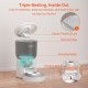 Balimo Automatic Cat Feeder 3L, Cat Food Automatic with Programmable Timer, Automatic Feeder for Cats and Dogs, 1 to 6 Meals a Day, with Stainless Steel Bowl, Black Balimo Automatic Cat Feeder 3L, Cat Food Automatic with Programmable Timer, Automatic Feeder for Cats and Dogs, 1 to 6 Meals a Day, with Stainless Steel Bowl, Black