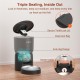 Balimo Automatic Cat Feeder 3L, Cat Food Automatic with Programmable Timer, Automatic Feeder for Cats and Dogs, 1 to 6 Meals a Day, with Stainless Steel Bowl, Black Balimo Automatic Cat Feeder 3L, Cat Food Automatic with Programmable Timer, Automatic Feeder for Cats and Dogs, 1 to 6 Meals a Day, with Stainless Steel Bowl, Black