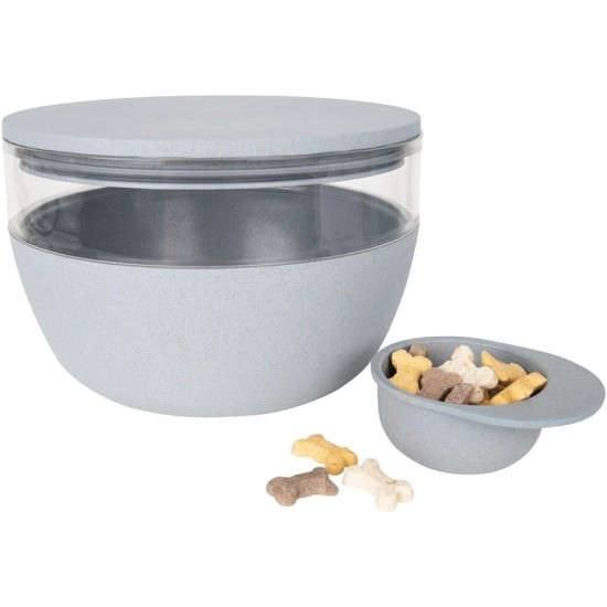Bamboo Treat Jar - Ice Blue Bamboo Treat Jar - Ice Blue