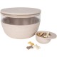 Bamboo Treat Jar - Ice Blue Bamboo Treat Jar - Ice Blue