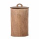 Bloomingville Buddy 82057770 Container with Lid in Brown Stoneware, Volume: 1.5 L, 22 x 12.5 cm Bloomingville Buddy 82057770 Container with Lid in Brown Stoneware, Volume: 1.5 L, 22 x 12.5 cm