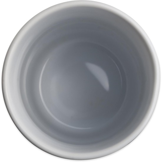 Bone Dry, Pet Bowl, Removable Silicone Ring, Non-Slip Base, Safe Feeding, Less Mess, Microwave and Dishwasher Safe, Single Bowl, Small Set, 4.25 x 2 Inch, Grey, Pack of 2 Bone Dry, Pet Bowl, Removable Silicone Ring, Non-Slip Base, Safe Feeding, Less Mess, Microwave and Dishwasher Safe, Single Bowl, Small Set, 4.25 x 2 Inch, Grey, Pack of 2