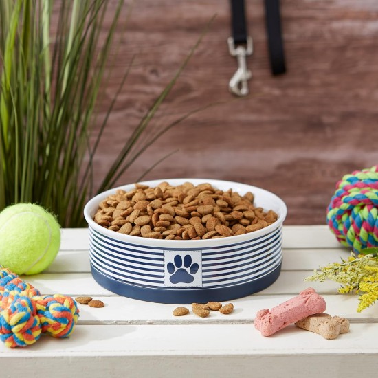 Bone Dry, Pet Bowl, Removable Silicone Ring, Non-Slip Base, Safe Feeding, Less Mess, Microwave and Dishwasher Safe, Single Bowl, Small Set, 4.25 x 2 Inch, Grey, Pack of 2 Bone Dry, Pet Bowl, Removable Silicone Ring, Non-Slip Base, Safe Feeding, Less Mess, Microwave and Dishwasher Safe, Single Bowl, Small Set, 4.25 x 2 Inch, Grey, Pack of 2