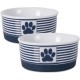 Bone Dry, Pet Bowl, Removable Silicone Ring, Non-Slip Base, Safe Feeding, Less Mess, Microwave and Dishwasher Safe, Single Bowl, Small Set, 4.25 x 2 Inch, Grey, Pack of 2 Bone Dry, Pet Bowl, Removable Silicone Ring, Non-Slip Base, Safe Feeding, Less Mess, Microwave and Dishwasher Safe, Single Bowl, Small Set, 4.25 x 2 Inch, Grey, Pack of 2
