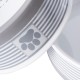 Bone Dry, Pet Bowl, Removable Silicone Ring, Non-Slip Base, Safe Feeding, Less Mess, Microwave and Dishwasher Safe, Single Bowl, Small Set, 4.25 x 2 Inch, Grey, Pack of 2 Bone Dry, Pet Bowl, Removable Silicone Ring, Non-Slip Base, Safe Feeding, Less Mess, Microwave and Dishwasher Safe, Single Bowl, Small Set, 4.25 x 2 Inch, Grey, Pack of 2