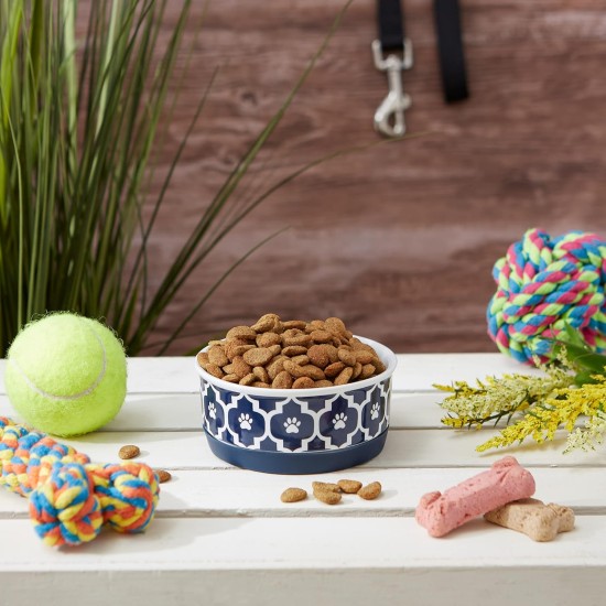 Bone Dry, Pet Bowl, Removable Silicone Ring, Non-Slip Base, Safe Feeding, Less Mess, Microwave and Dishwasher Safe, Single Bowl, Small Set, 4.25 x 2 Inch, Grey, Pack of 2 Bone Dry, Pet Bowl, Removable Silicone Ring, Non-Slip Base, Safe Feeding, Less Mess, Microwave and Dishwasher Safe, Single Bowl, Small Set, 4.25 x 2 Inch, Grey, Pack of 2