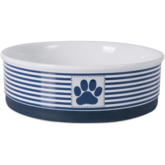 Bone Dry, Pet Bowl, Removable Silicone Ring, Non-Slip Base, Safe Feeding, Less Mess, Microwave and Dishwasher Safe, Single Bowl, Small Set, 4.25 x 2 Inch, Grey, Pack of 2 Bone Dry, Pet Bowl, Removable Silicone Ring, Non-Slip Base, Safe Feeding, Less Mess, Microwave and Dishwasher Safe, Single Bowl, Small Set, 4.25 x 2 Inch, Grey, Pack of 2