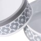 Bone Dry, Pet Bowl, Removable Silicone Ring, Non-Slip Base, Safe Feeding, Less Mess, Microwave and Dishwasher Safe, Single Bowl, Small Set, 4.25 x 2 Inch, Grey, Pack of 2 Bone Dry, Pet Bowl, Removable Silicone Ring, Non-Slip Base, Safe Feeding, Less Mess, Microwave and Dishwasher Safe, Single Bowl, Small Set, 4.25 x 2 Inch, Grey, Pack of 2