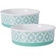 Bone Dry, Pet Bowl, Removable Silicone Ring, Non-Slip Base, Safe Feeding, Less Mess, Microwave and Dishwasher Safe, Single Bowl, Small Set, 4.25 x 2 Inch, Grey, Pack of 2 Bone Dry, Pet Bowl, Removable Silicone Ring, Non-Slip Base, Safe Feeding, Less Mess, Microwave and Dishwasher Safe, Single Bowl, Small Set, 4.25 x 2 Inch, Grey, Pack of 2