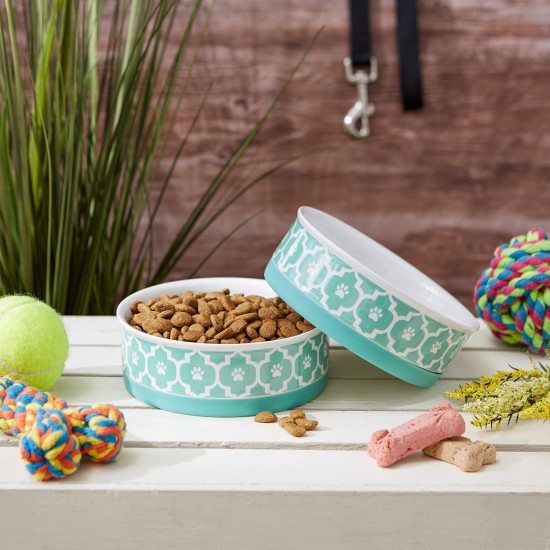 Bone Dry, Pet Bowl, Removable Silicone Ring, Non-Slip Base, Safe Feeding, Less Mess, Microwave and Dishwasher Safe, Single Bowl, Small Set, 4.25 x 2 Inch, Grey, Pack of 2 Bone Dry, Pet Bowl, Removable Silicone Ring, Non-Slip Base, Safe Feeding, Less Mess, Microwave and Dishwasher Safe, Single Bowl, Small Set, 4.25 x 2 Inch, Grey, Pack of 2