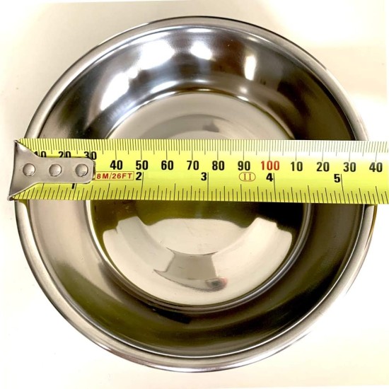 Bonza Double Dog Bowl Pet Feeding Station, Stainless Steel Water and Food Bowls with Spill and Skid Resistant Silicone Base. Premium Quality Feeder Solution for Small Dogs and Cats (Navy Blue) Bonza Double Dog Bowl Pet Feeding Station, Stainless Steel Water and Food Bowls with Spill and Skid Resistant Silicone Base. Premium Quality Feeder Solution for Small Dogs and Cats (Navy Blue)