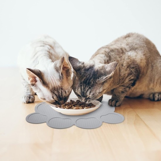 Bowl Mat Cat Dog Food Mats Silicone Placemats Pets Non-Slip Mat for Dogs Cats Bowl Mat Cat Dog Food Mats Silicone Placemats Pets Non-Slip Mat for Dogs Cats