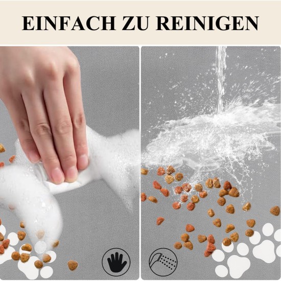 Bowl Mat Dog Cat Feeding Bowl Mat: 60 x 40 cm Non-Slip Dog Bowl Mat Cat Bowl Feeding Mat Absorbent Quick Drying Cat Mat Food Mat Cat Food Mat Bowl Mat Dog Cat Feeding Bowl Mat: 60 x 40 cm Non-Slip Dog Bowl Mat Cat Bowl Feeding Mat Absorbent Quick Drying Cat Mat Food Mat Cat Food Mat