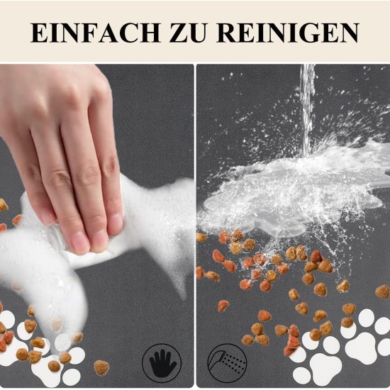 Bowl Mat Dog Cat Feeding Bowl Mat: 60 x 40 cm Non-Slip Dog Bowl Mat Cat Bowl Feeding Mat Absorbent Quick Drying Cat Mat Food Mat Cat Food Mat Bowl Mat Dog Cat Feeding Bowl Mat: 60 x 40 cm Non-Slip Dog Bowl Mat Cat Bowl Feeding Mat Absorbent Quick Drying Cat Mat Food Mat Cat Food Mat