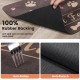 Bowl Mat Dogs and Cats, Absorbent Quick-Drying Dog Bowl Mat, Non-Slip Feeding Bowl Pet Mat, Small Dog Food Mat, Washable (Dark Grey, 30 x 50 cm) Bowl Mat Dogs and Cats, Absorbent Quick-Drying Dog Bowl Mat, Non-Slip Feeding Bowl Pet Mat, Small Dog Food Mat, Washable (Dark Grey, 30 x 50 cm)