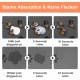 Bowl Mat Dogs and Cats, Absorbent Quick-Drying Dog Bowl Mat, Non-Slip Feeding Bowl Pet Mat, Small Dog Food Mat, Washable (Dark Grey, 30 x 50 cm) Bowl Mat Dogs and Cats, Absorbent Quick-Drying Dog Bowl Mat, Non-Slip Feeding Bowl Pet Mat, Small Dog Food Mat, Washable (Dark Grey, 30 x 50 cm)