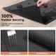 Bowl Mat Dogs and Cats, Absorbent Quick-Drying Dog Bowl Mat, Non-Slip Feeding Bowl Pet Mat, Small Dog Food Mat, Washable (Dark Grey, 30 x 50 cm) Bowl Mat Dogs and Cats, Absorbent Quick-Drying Dog Bowl Mat, Non-Slip Feeding Bowl Pet Mat, Small Dog Food Mat, Washable (Dark Grey, 30 x 50 cm)