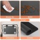 Bowl Mat Dogs and Cats, Absorbent Quick-Drying Dog Bowl Mat, Non-Slip Feeding Bowl Pet Mat, Small Dog Food Mat, Washable (Dark Grey, 30 x 50 cm) Bowl Mat Dogs and Cats, Absorbent Quick-Drying Dog Bowl Mat, Non-Slip Feeding Bowl Pet Mat, Small Dog Food Mat, Washable (Dark Grey, 30 x 50 cm)