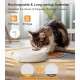 Casfuy Automatic Cat Feeder for Wet Wet Food with 4 Ice Packs, Rechargeable Car Feeder for Cats and Small Dogs with Programmable Timer and Low Battery Status Indicator Casfuy Automatic Cat Feeder for Wet Wet Food with 4 Ice Packs, Rechargeable Car Feeder for Cats and Small Dogs with Programmable Timer and Low Battery Status Indicator