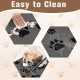 Cat Bowl Mat, Waterproof Pet Feeding Mats, 50 x 35 cm, Silicone Mat, Dog Bowl, Feeding Mat for Dogs and Cats, Pet Food Cat Bowl Mat, Waterproof Pet Feeding Mats, 50 x 35 cm, Silicone Mat, Dog Bowl, Feeding Mat for Dogs and Cats, Pet Food