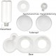 Cat Bowl Set, 15° Tilting Double Wet Dry Food Bowl with Automatic Water Bottle for Small and Medium Dogs and Cats Cat Bowl Set, 15° Tilting Double Wet Dry Food Bowl with Automatic Water Bottle for Small and Medium Dogs and Cats