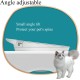 Cat Bowl with Water Dispenser, 3-in-1 Cat Bowl Feeding Bowl for Cats, Double Bowl Separation of Dry and Wet Food, Inclined Feeding Bowl, Cat Feeding Bowl, Automatic, with 2 Finger Toothbrushes (Blue) Cat Bowl with Water Dispenser, 3-in-1 Cat Bowl Feeding Bowl for Cats, Double Bowl Separation of Dry and Wet Food, Inclined Feeding Bowl, Cat Feeding Bowl, Automatic, with 2 Finger Toothbrushes (Blue)